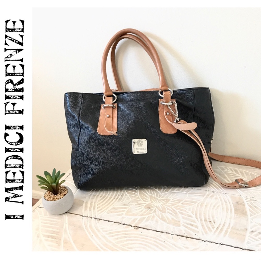 I Medici Firenze Fine Italian Leather Shoulder Bag